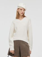 Wool And Cashmere Sequins Women Sweater